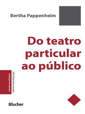 cover image of Do teatro particular ao público